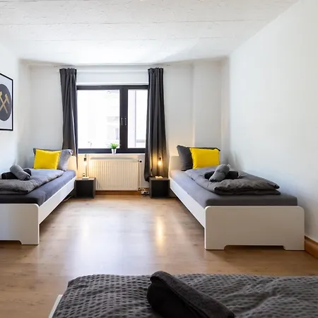 Budgetroom 2 Schlafzimmer Mit Terasse 아파트 보훔